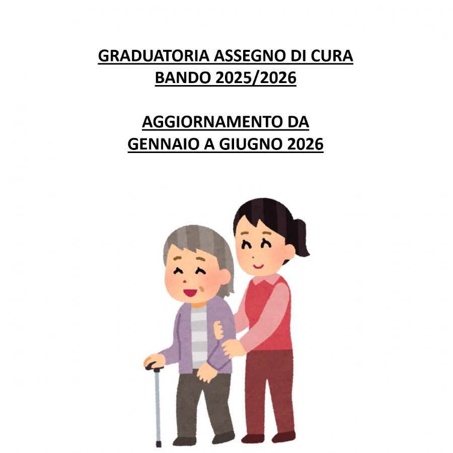 GRADUATORIA ASSEGNO DI CURA 2025/2026
